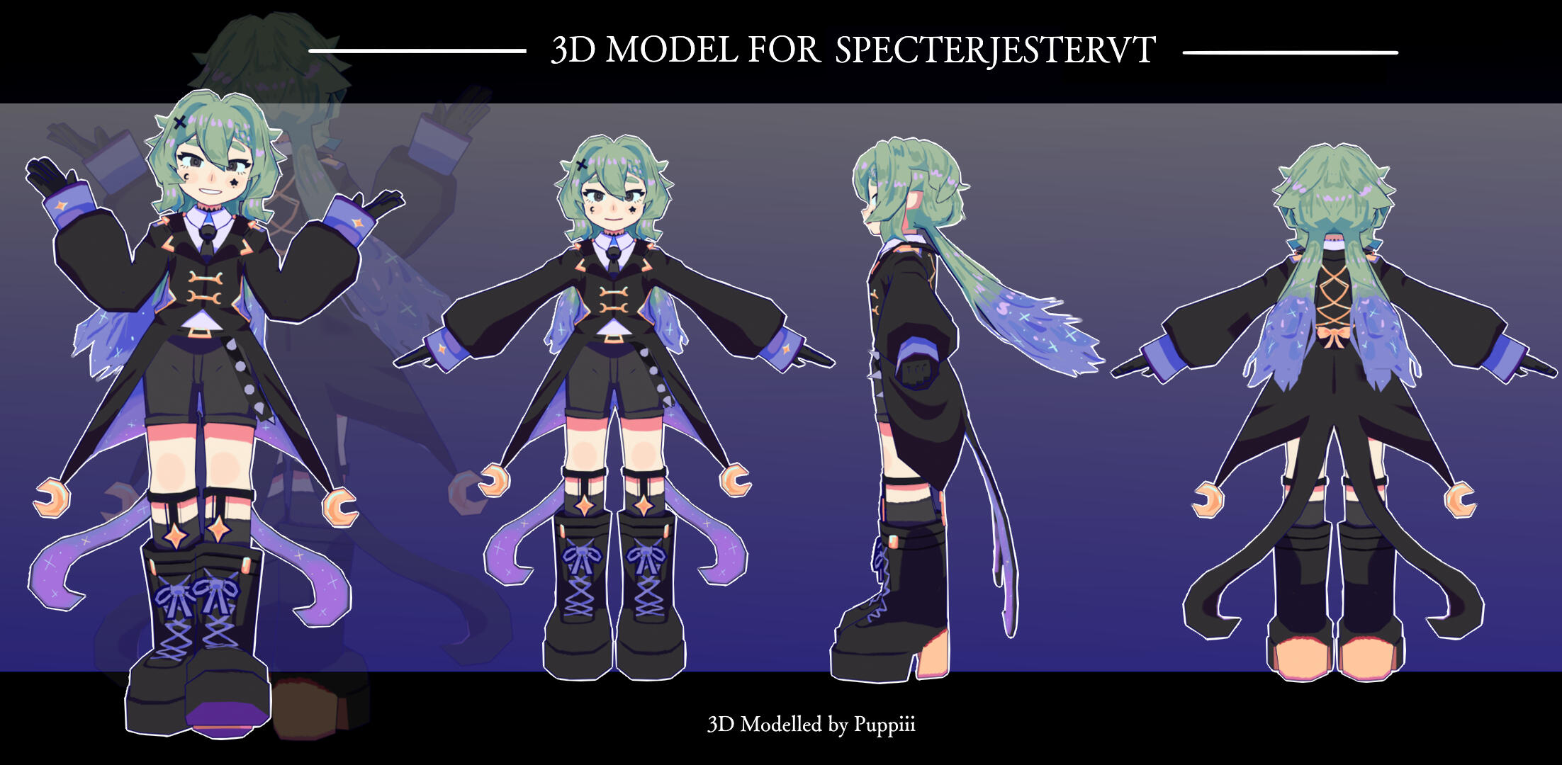 3D Model for SpecterJesterVT