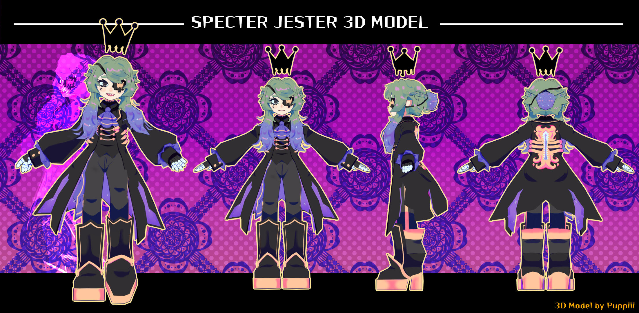 3D Model for SpecterJesterVT
