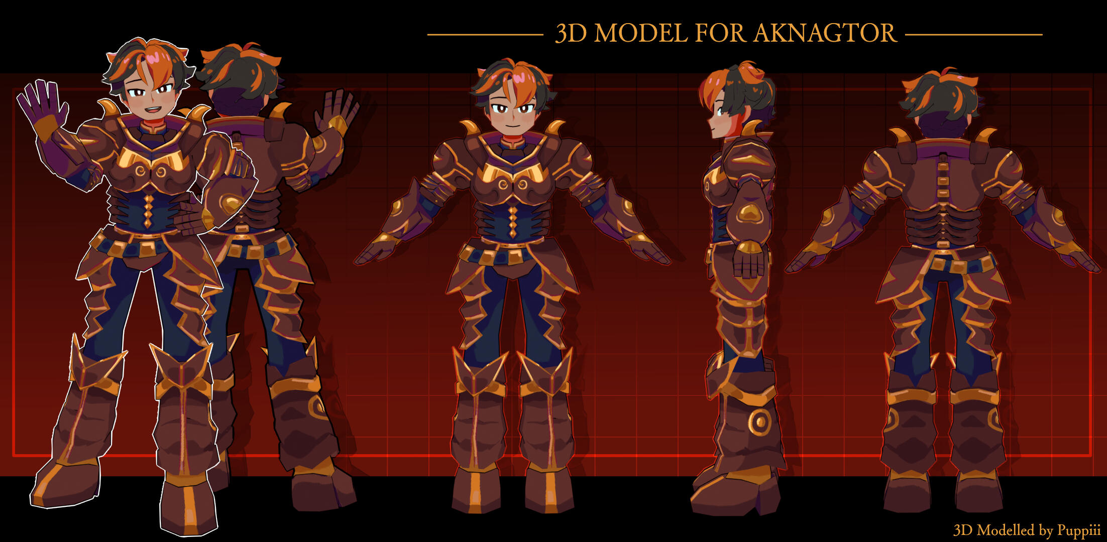 3D Model for Aknagtor (Armour)