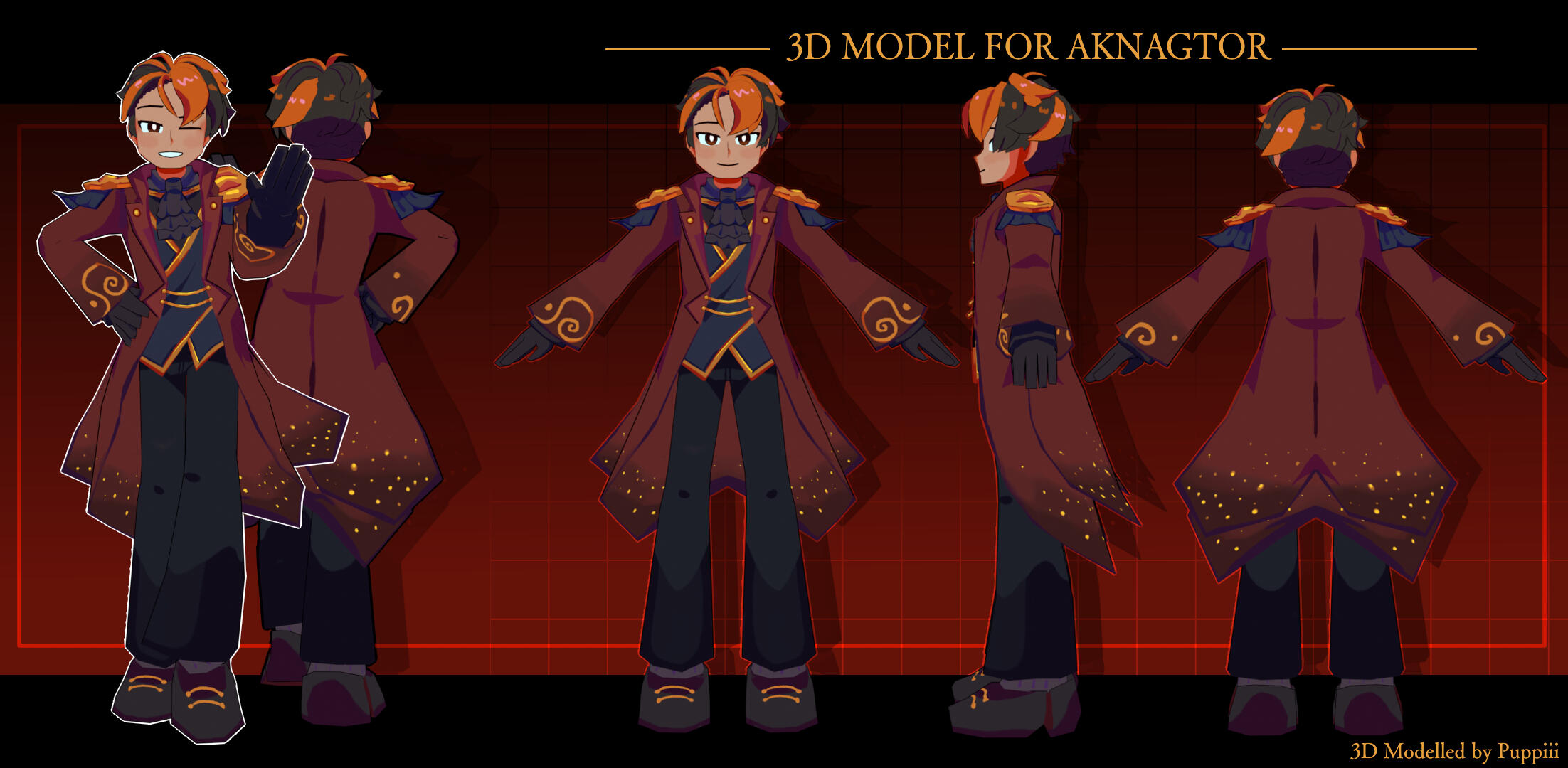 3D Model for Aknagtor (Coat)
