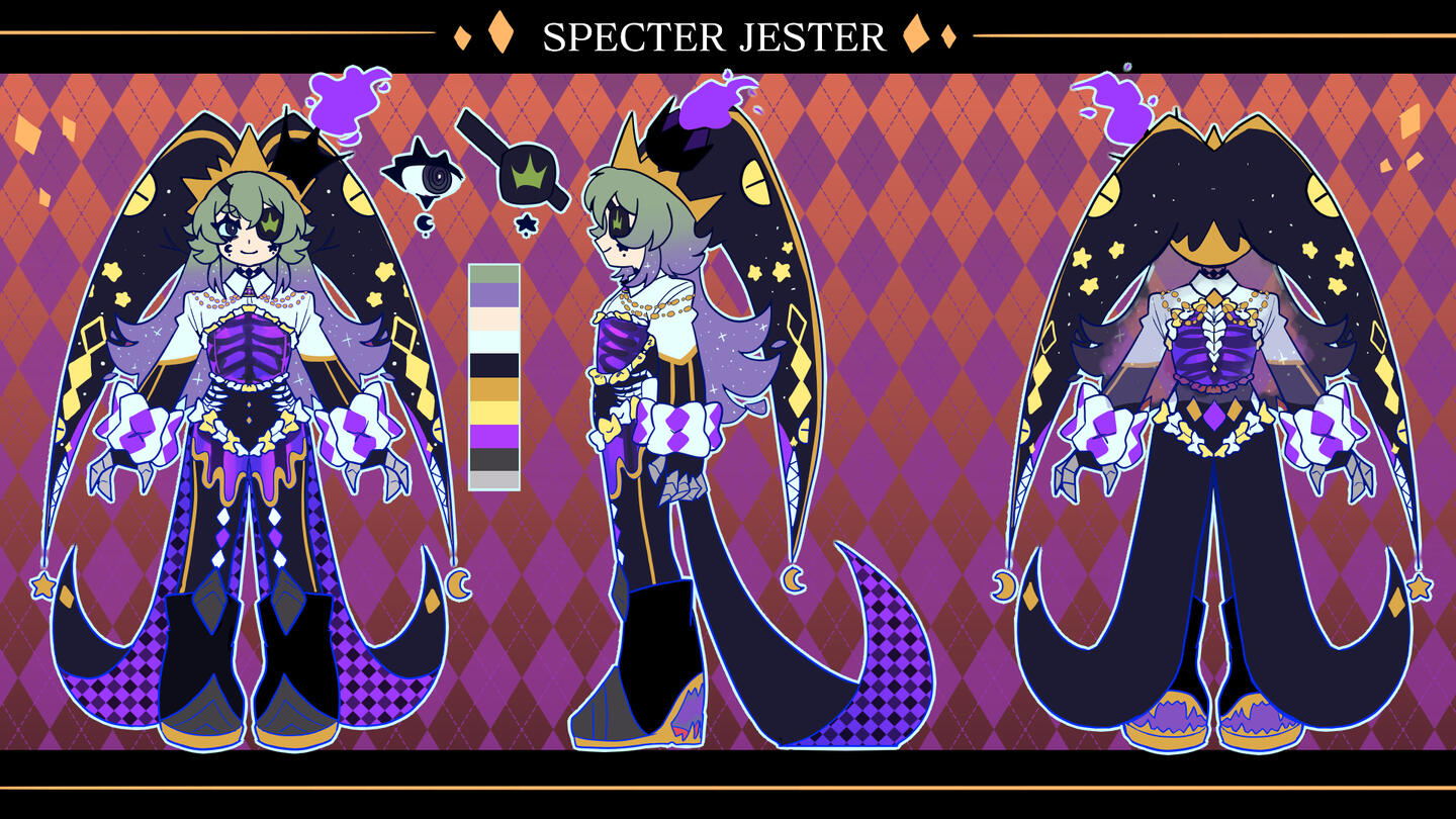 Character Design for SpecterJesterVT