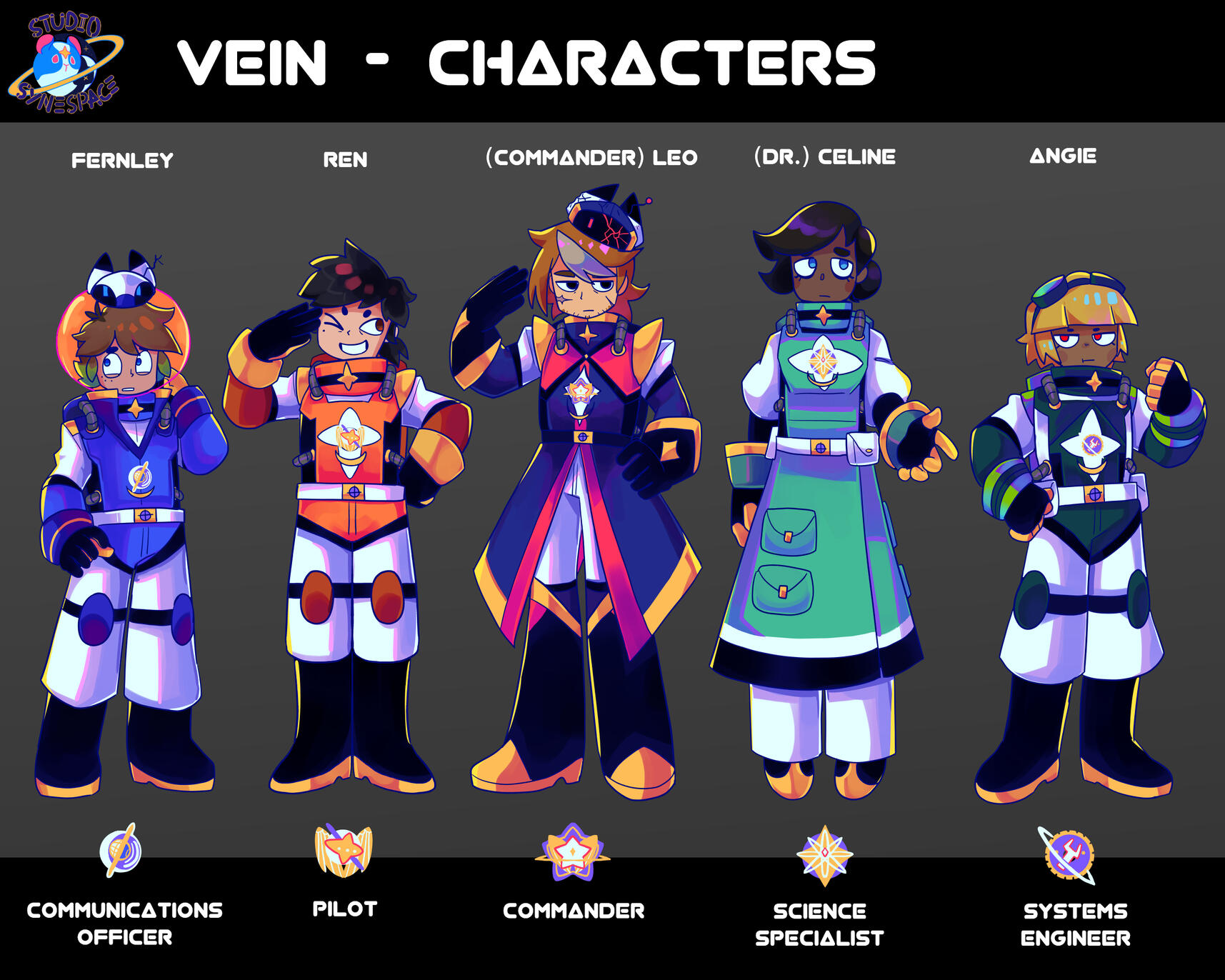 VEIN Character Design