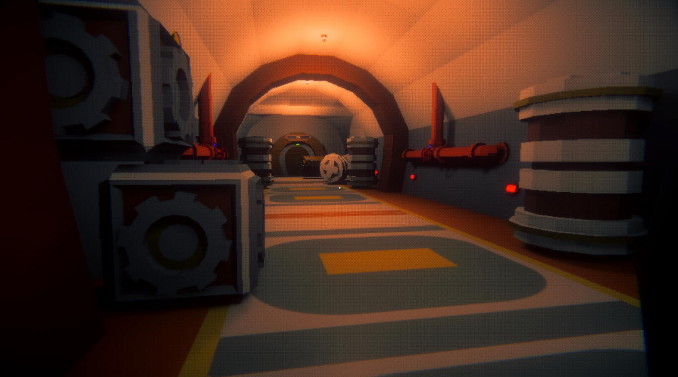 Freighter 50-8 Retro Hallway