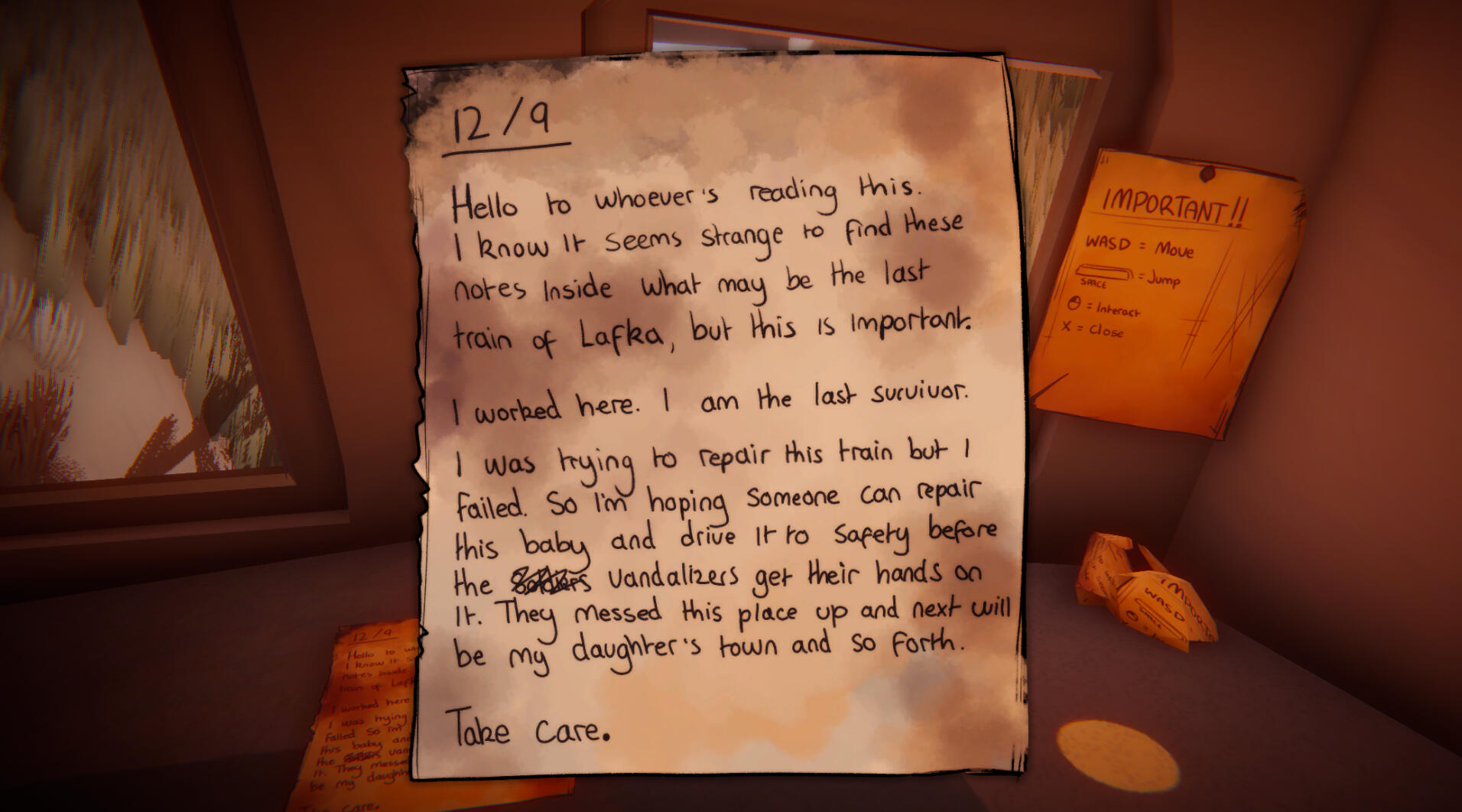 The Last Train of Lafka Note